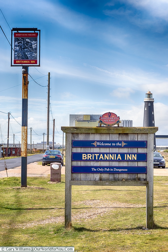 The Britannia Inn, Dungeness, Kent, UK