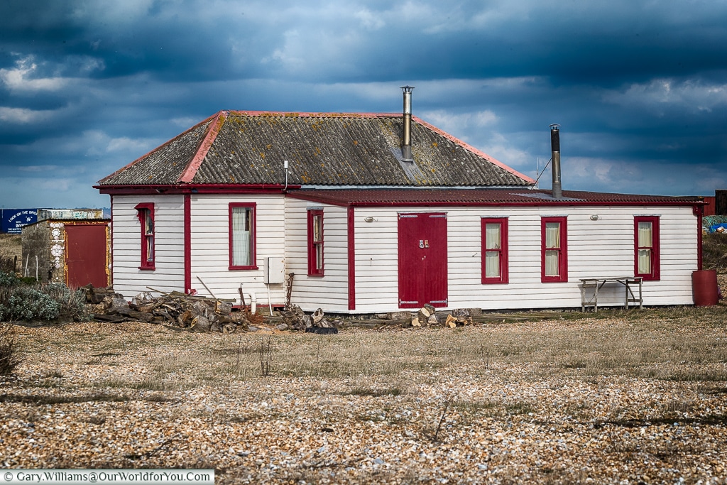 The old lifeboat house, Dungeness, Kent, UK