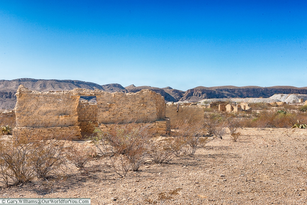 Terlingua Ghost Town, just outside Big Bend NP, Texas, USA