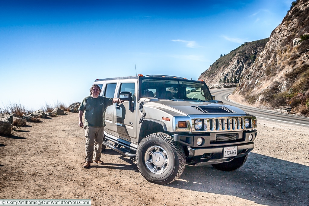 The Hummer H2 - Our Heavyweight chariot for 2006 USA road trip.