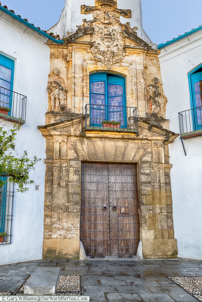 The Renaissance entrance, Palacio de Viana, Córdoba, Spain