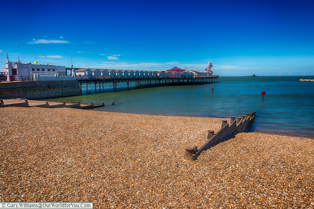 Herne Bay Pier, Kent, England, UK