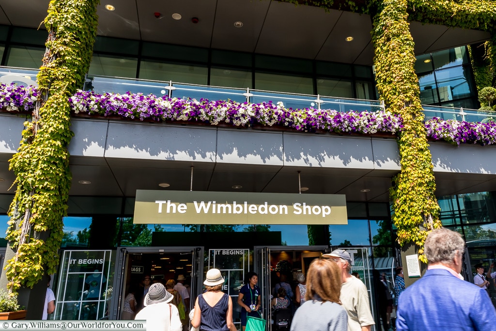 The Wimbledon Shop, Tennis, Wimbledon, London, England, UK