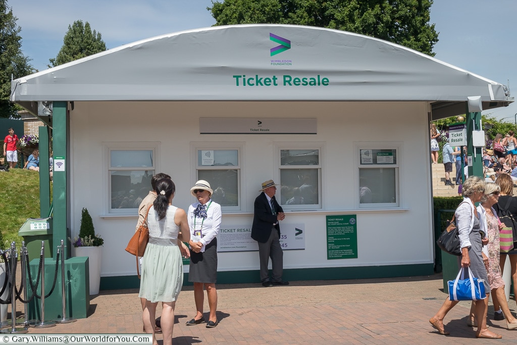 Ticket Resale Office, Tennis, Wimbledon, London, England, UK