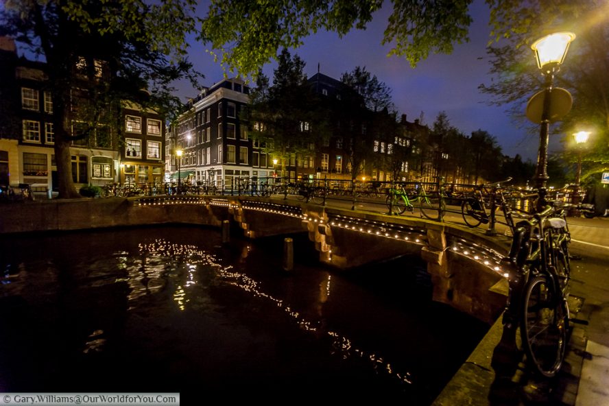 A bridge over Herengracht, Amsterdam, The Netherlands