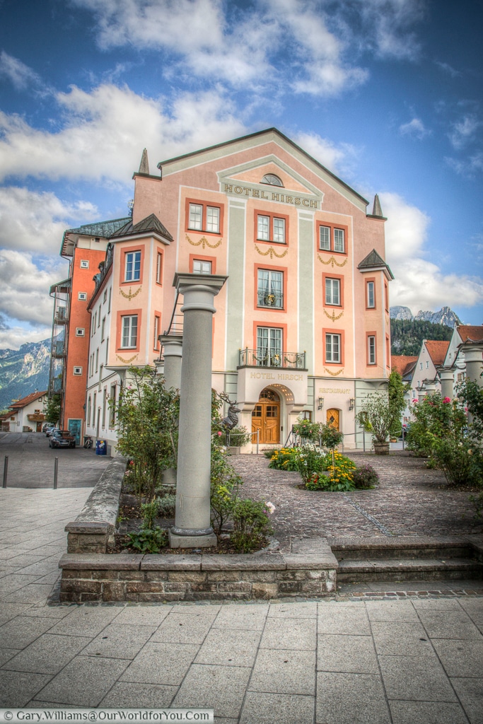 Hotel Hirsch, Füssen,Bavaria, Germany