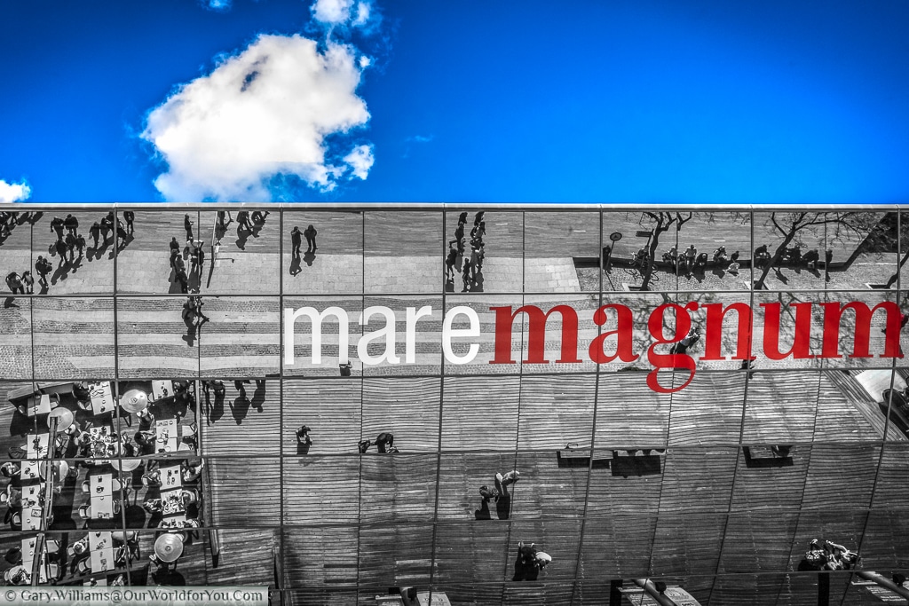 The Maremagnum shopping and leisure centre, Barcelona, Spain