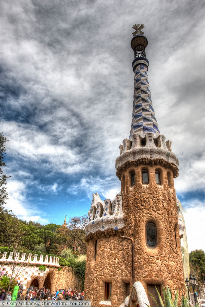 The Porters Lodge, Park Güell, Barcelona, Spain