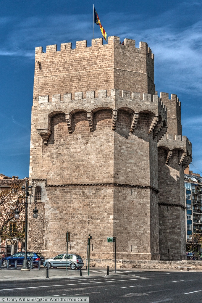 The Torres de Serranos, Valencia, Spain