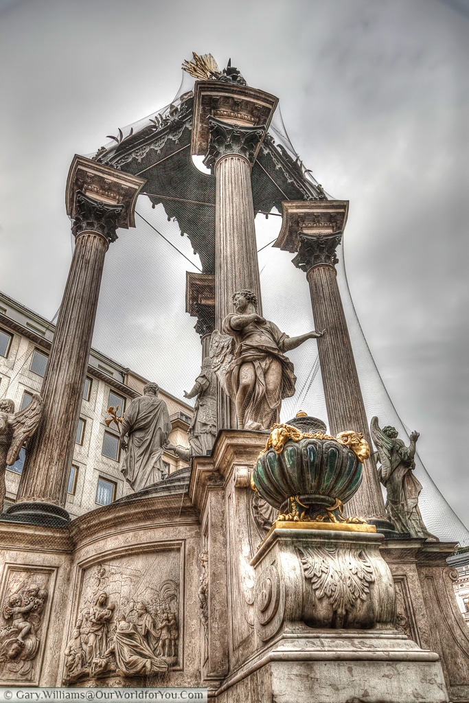 The Wedding Fountain or Vermählungsbrunnen, Vienna, Austria