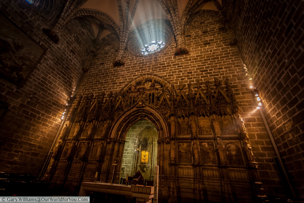 The chapel of the Holy Grail, Valencia, Spain