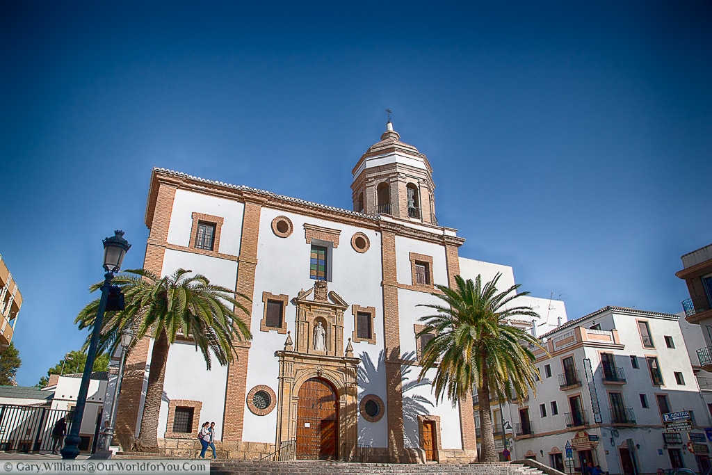 The Church of Our Lady of Mercy Round from the Plaza de la Merced, Ronda, Spain