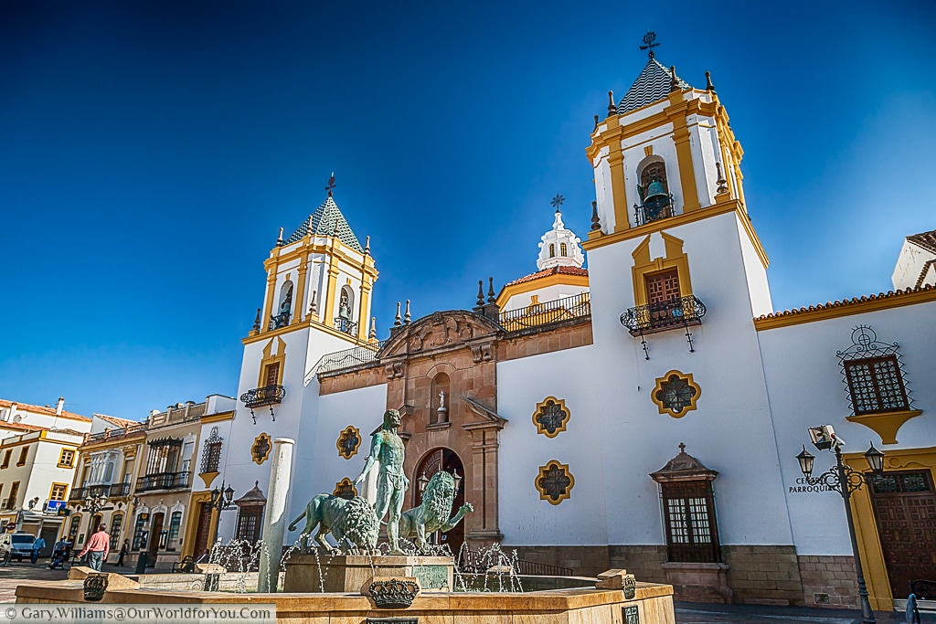 The Nuestra Señora del Socorro in the Plaza del Socorro, Ronda, Spain