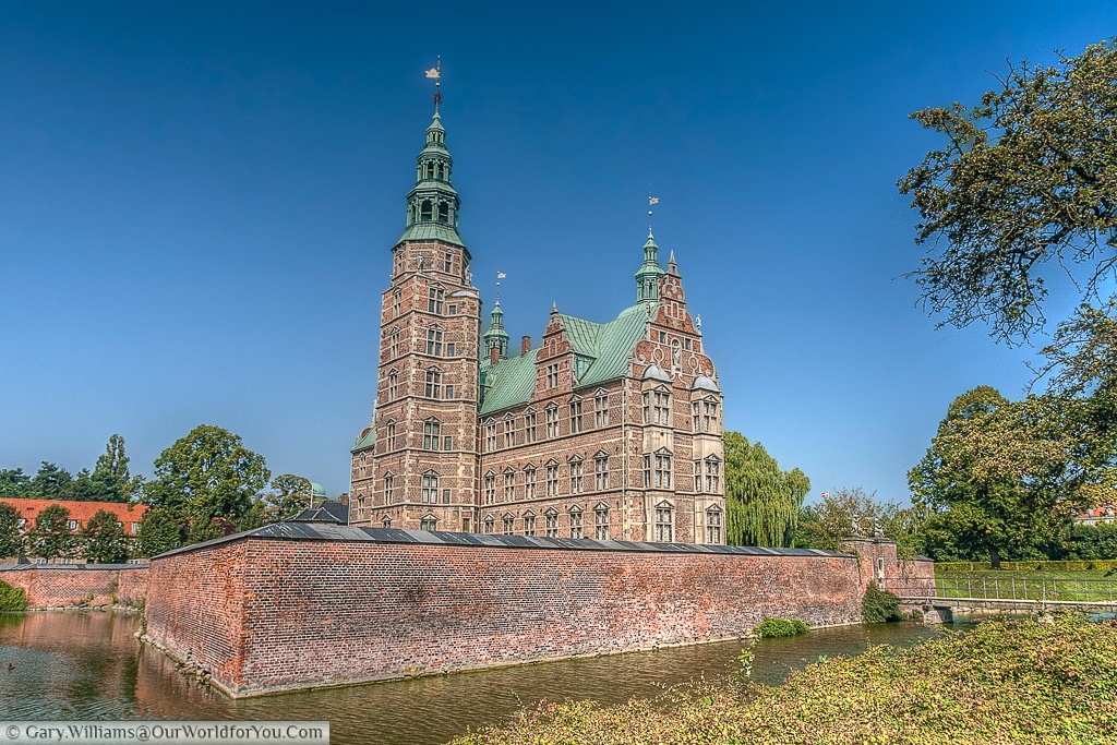 Rosenburg Castle, a Dutch Renaissance style castle commissioned by Chrisitan IV.