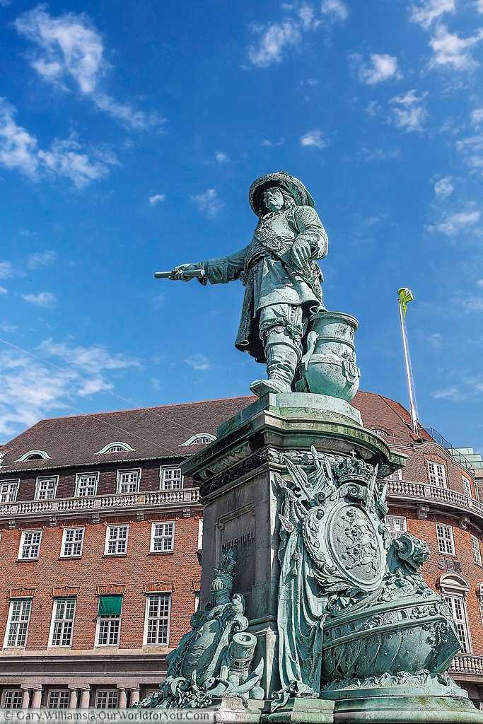 The Niels Juel Statue, Copenhagen, Denmark