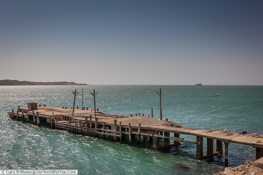A jetty in need of attention,Lüderitz, Namibia