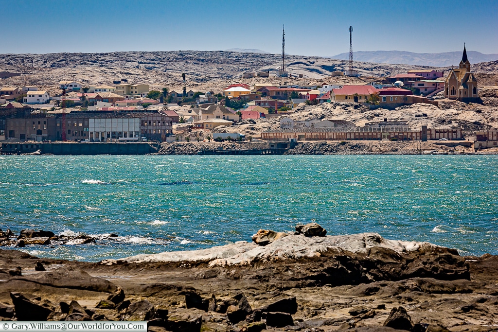 A view of the town,Lüderitz, Namibia
