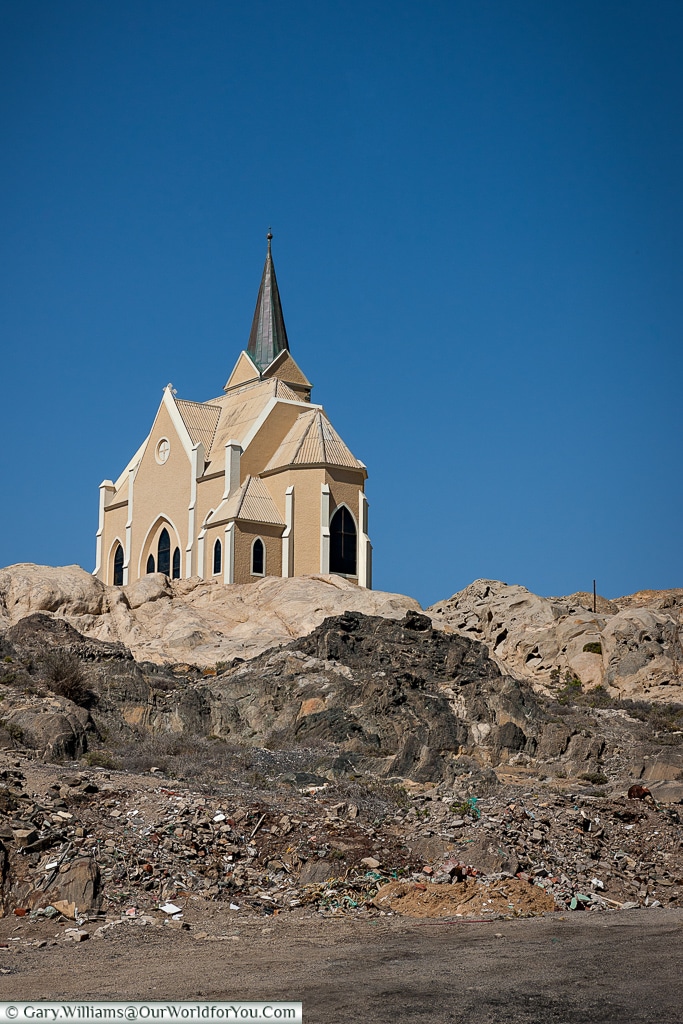 Felsenkirche,Lüderitz, Namibia