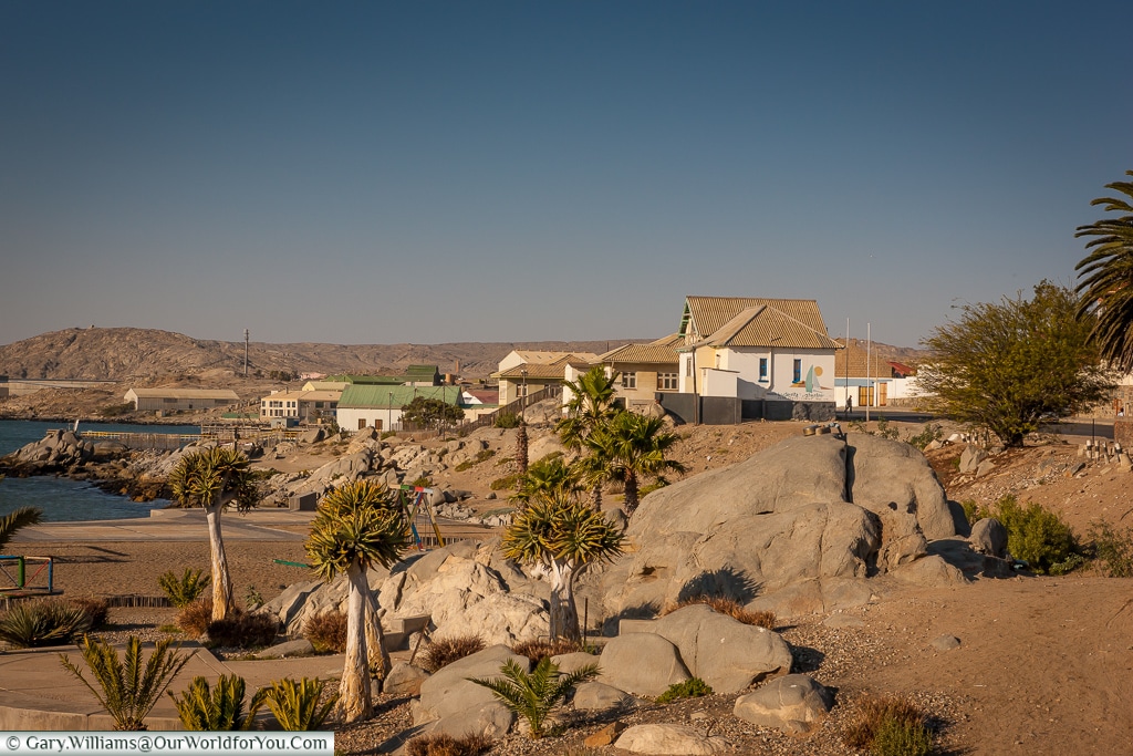 The coastal town, Lüderitz, Namibia
