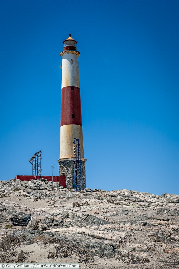 The lighthouse along the coast,Lüderitz, Namibia