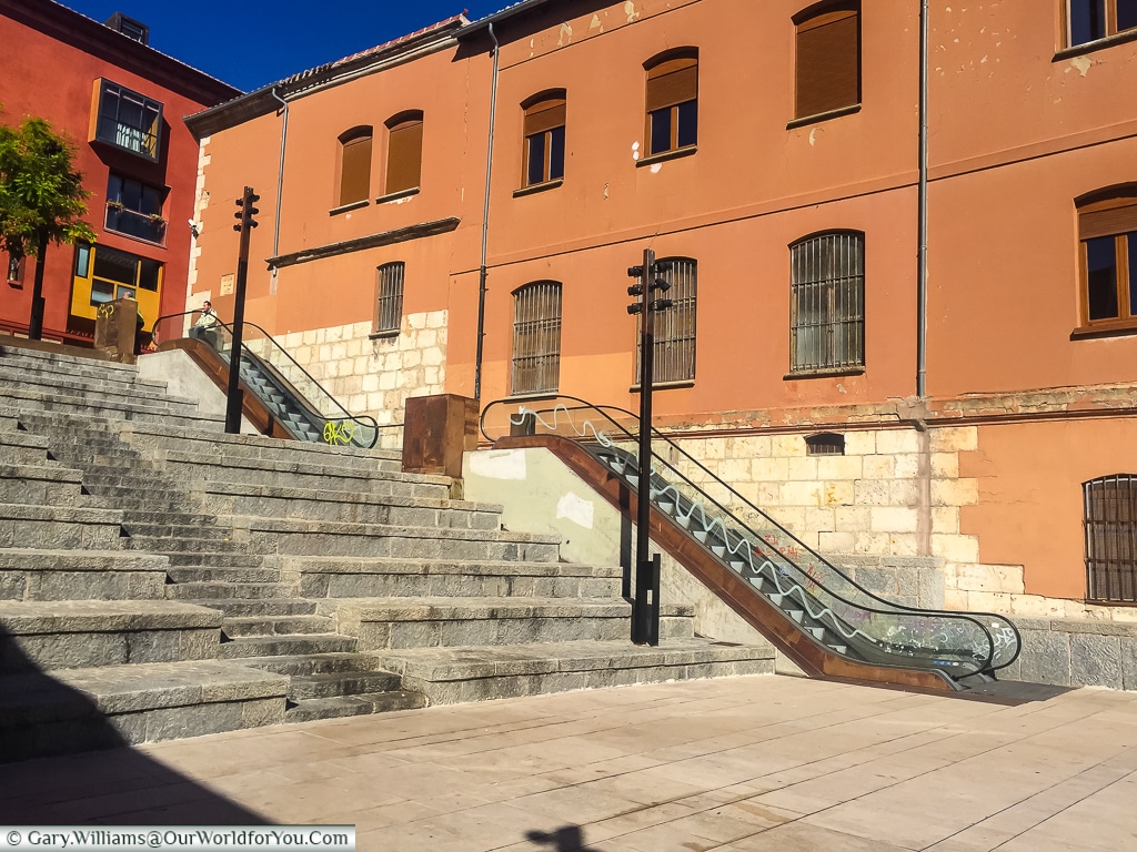 Street Escalator, Burgos, Spain
