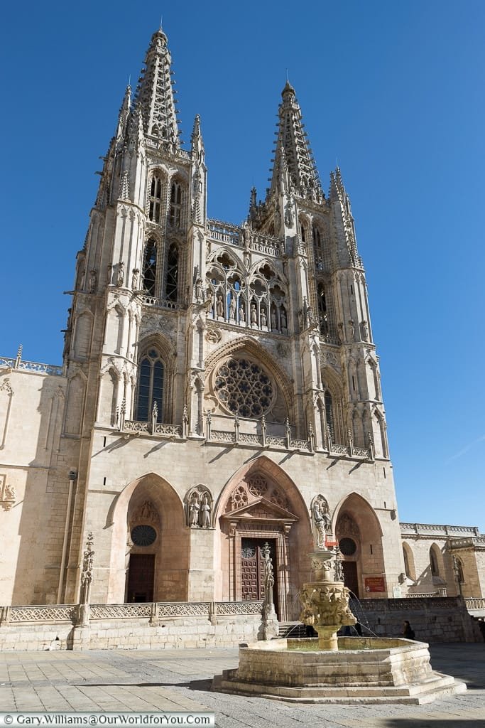 The Cathedral in Burgos, Spain