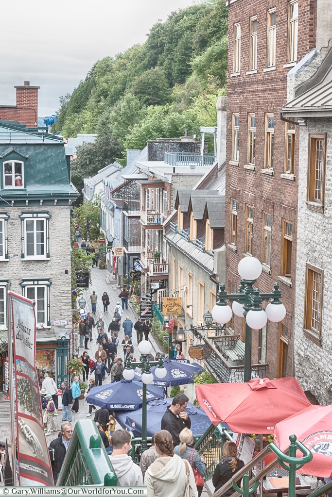 Quebec historic district, Canada