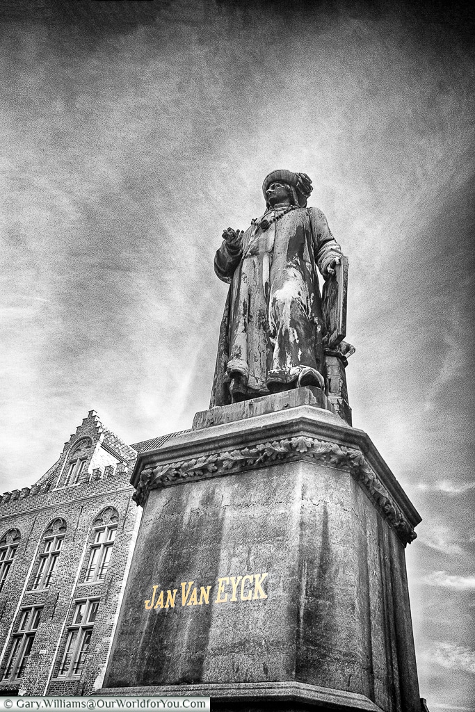 Jan Van Eyck, Bruges, Belgium