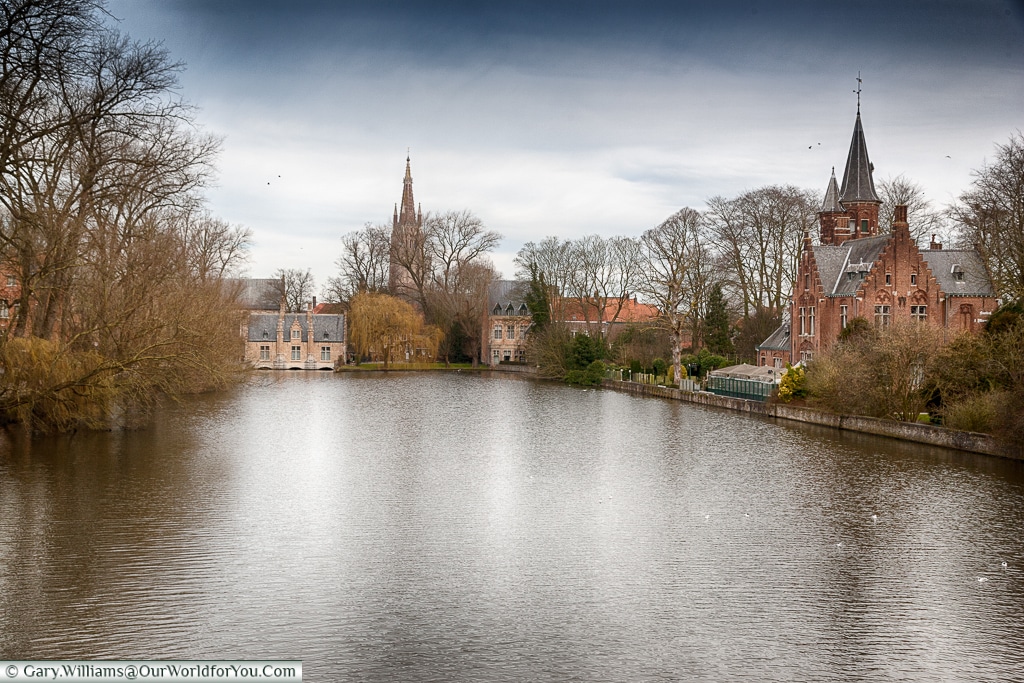 Minnewater, Bruges, Belgium