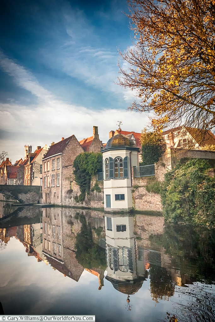 Time for reflection, Bruges, Belgium
