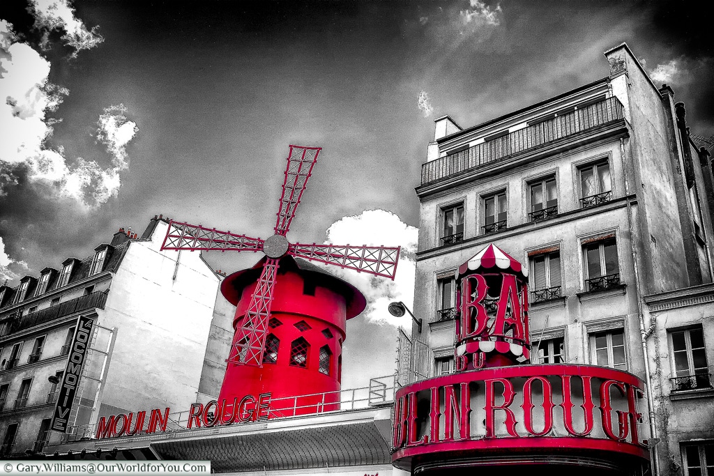 The Moulin Rouge, Paris, France