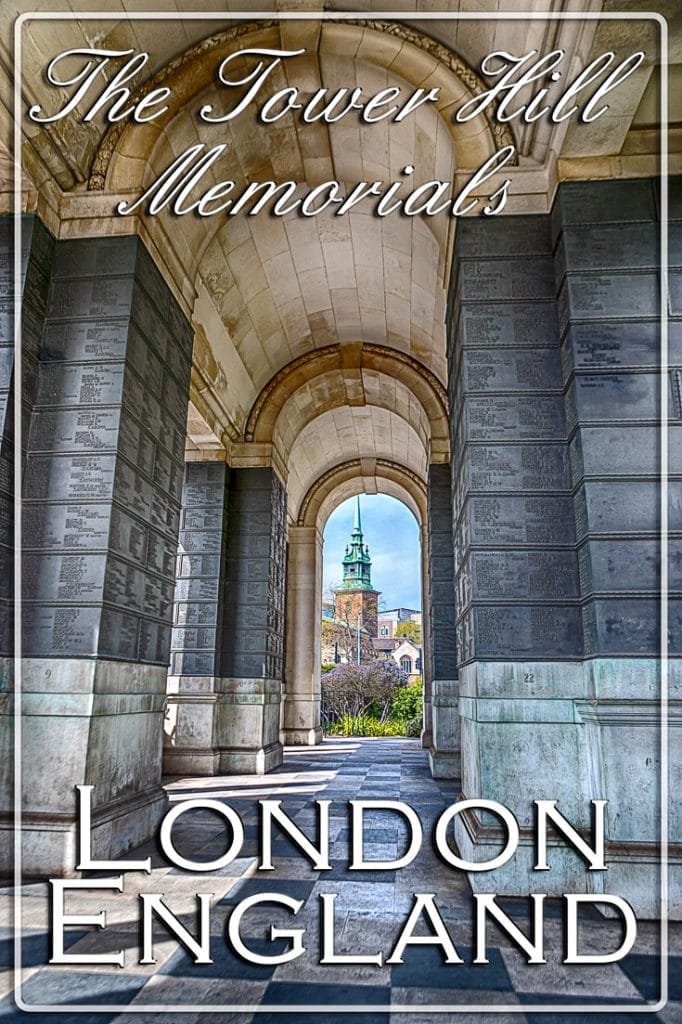 The Tower Hill Memorials, London, England - Pinterest