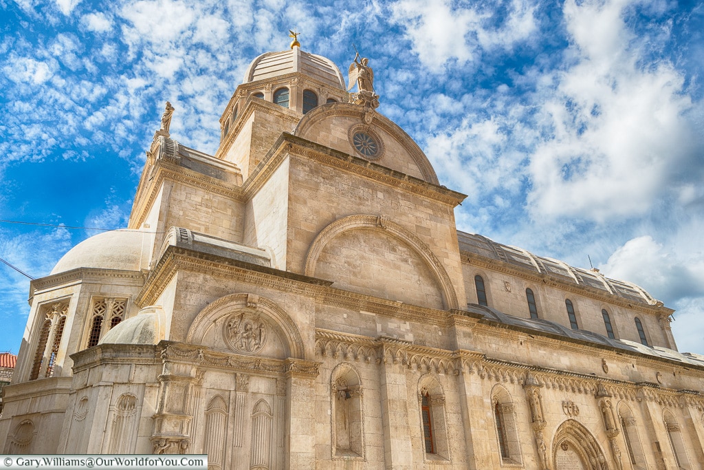The Cathedral of St James in Šibenik, Croatia