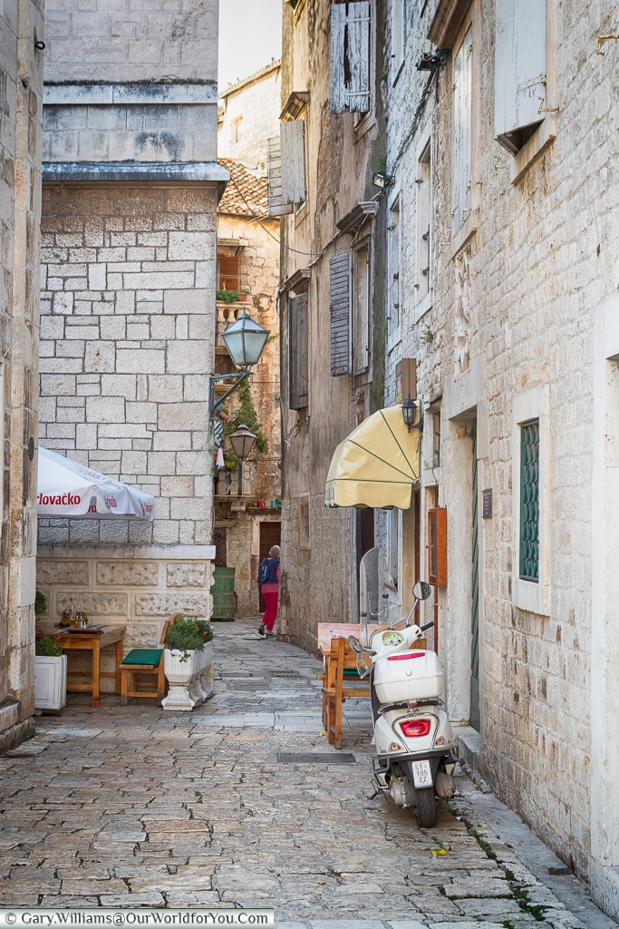 Quiet streets, Trogir, Croatia