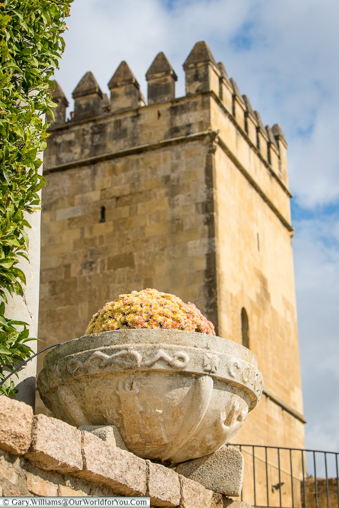 The Tower of Lions, Alcázar de los Reyes Cristianos, Cordoba, Córdoba, Spain