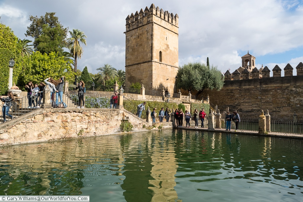 The tower, Alcázar de los Reyes Cristianos, Cordoba, Córdoba, Spain