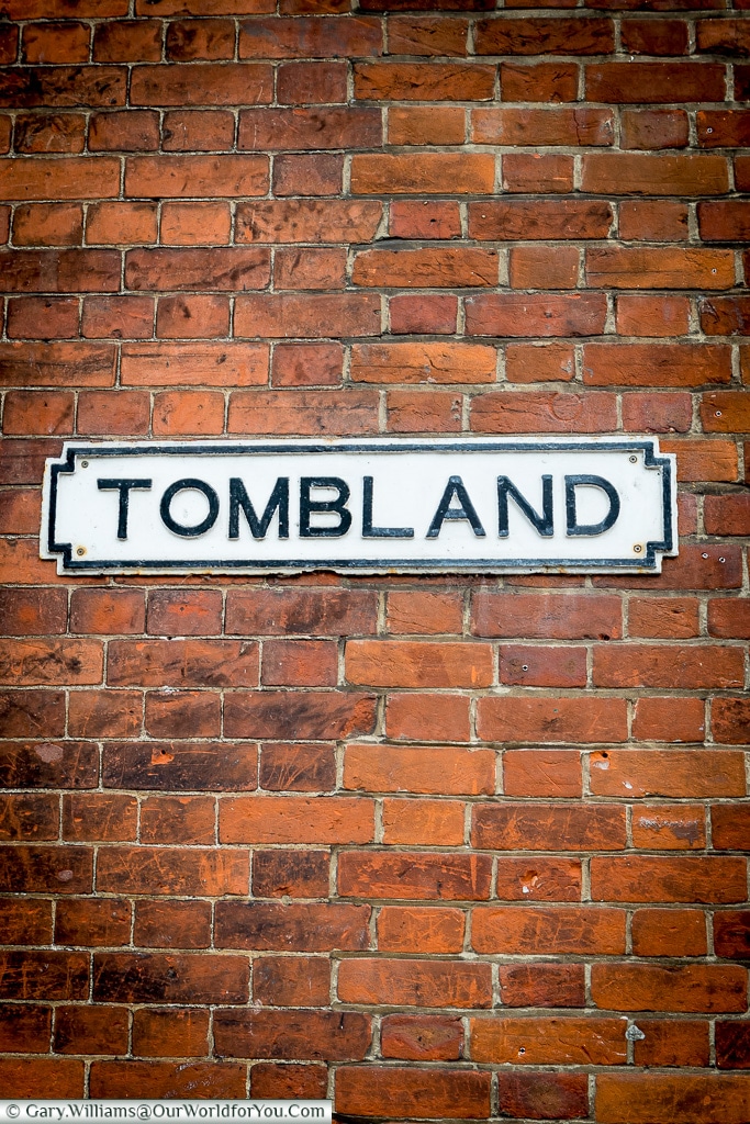 Tombland Sign, Norwich, Norfolk, England