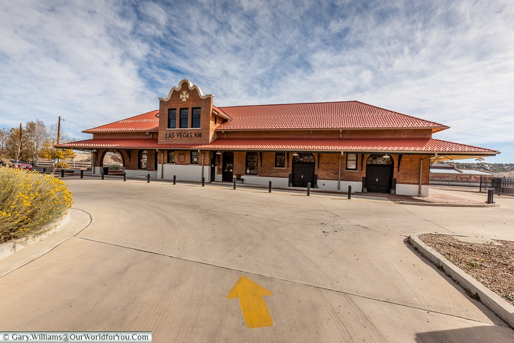 Las Vegas Railroad Station, New Mexico, America, USA