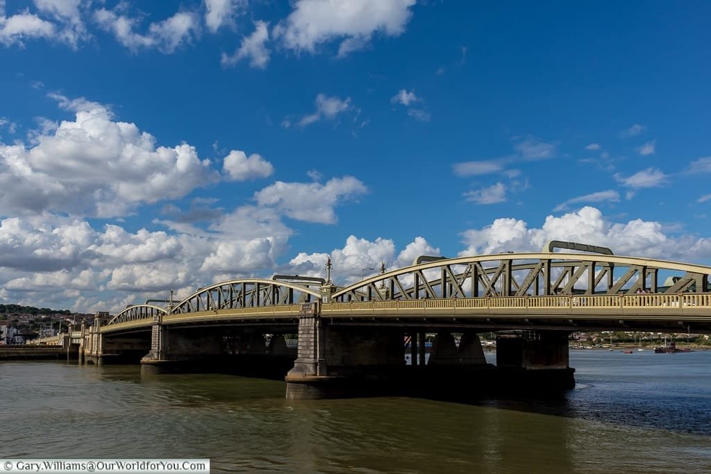 The Medway Bridge, Rochester Castle, Rochester, Kent, England, UK