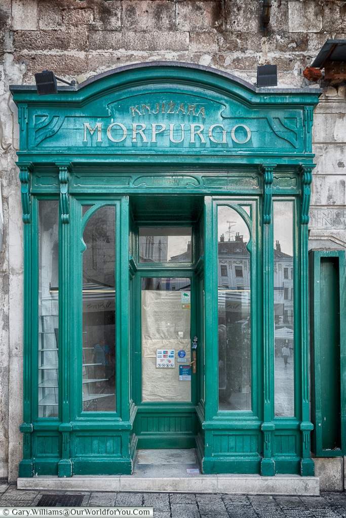 The oldest bookshop - Morpurgo, Split, Croatia