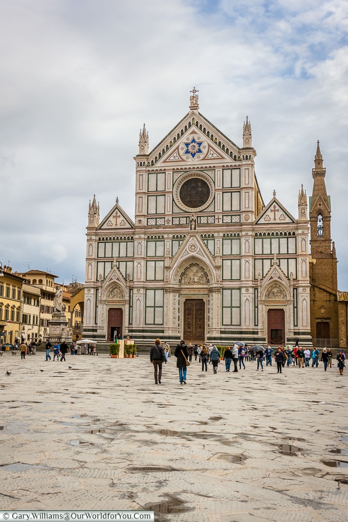 Basilica of Santa Croce, Florence, Tuscany, Italy