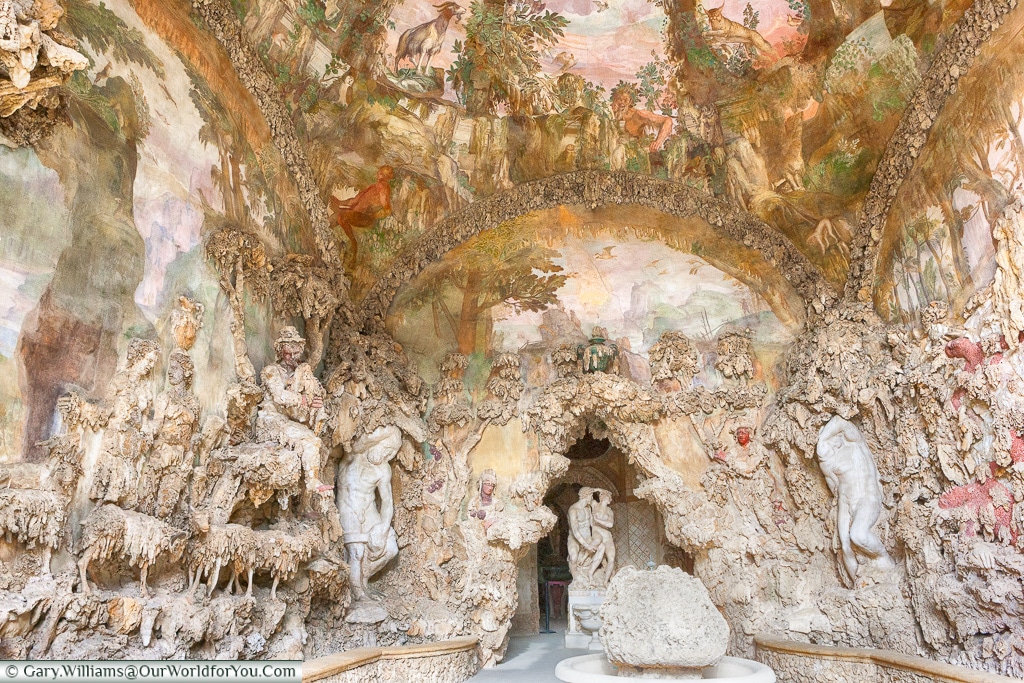 Inside the Grotto, Florence, Tuscany, Italy