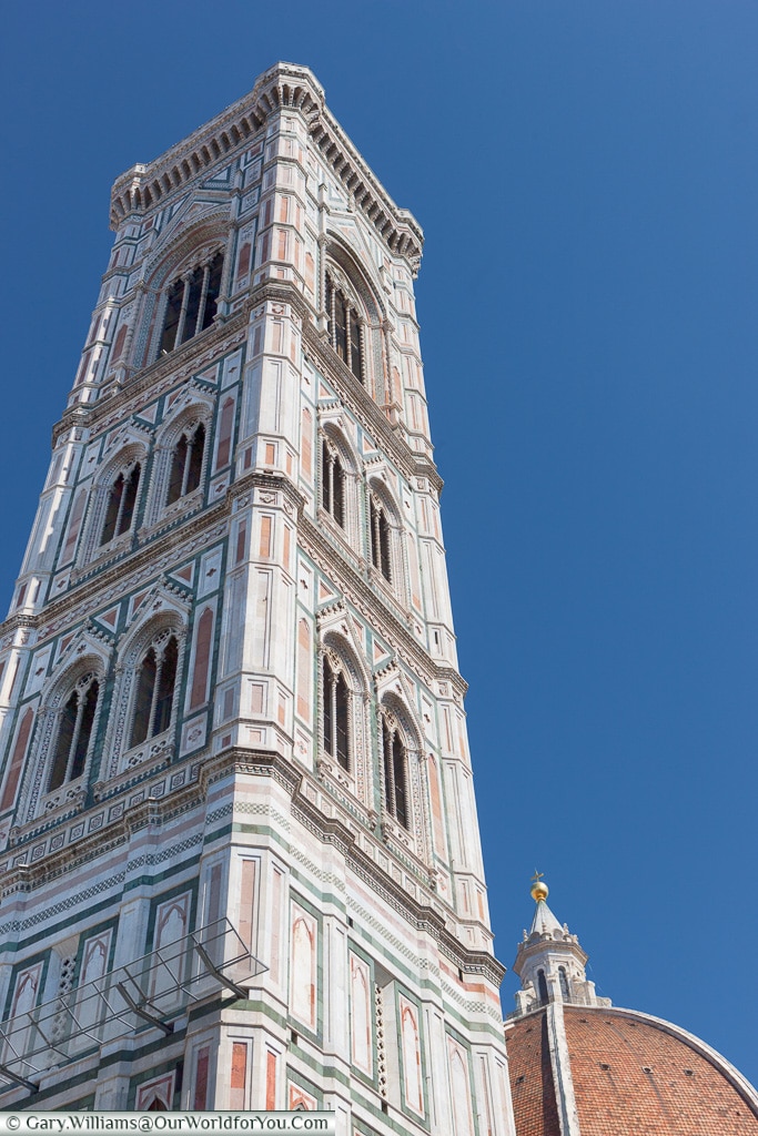 The tower of the Cathedral, Florence, Tuscany, Italy