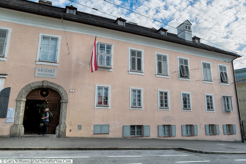 Mozart's House, Salzburg, Austria