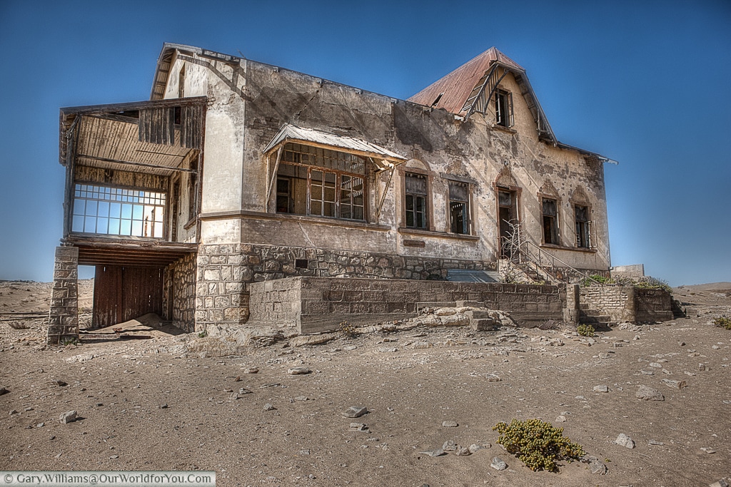 The Bookkeeper's house, Kolmanskop, Namibia