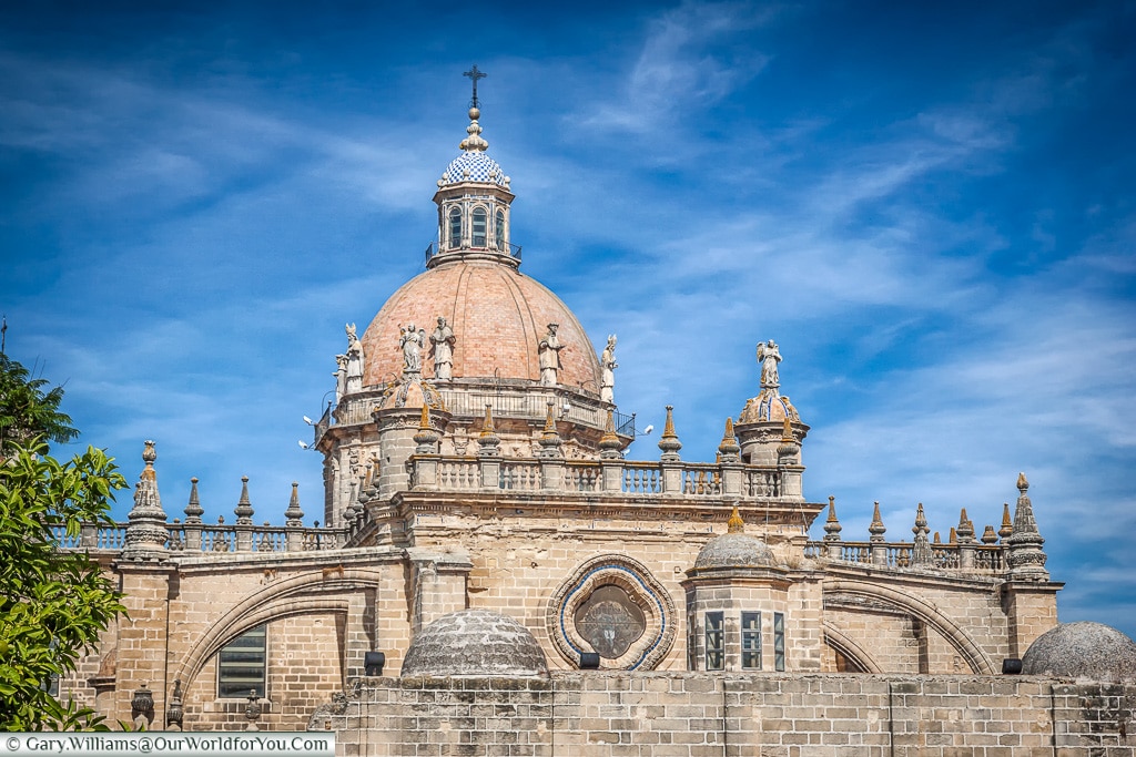 The Cathedral rooftop, Jerez, Spain