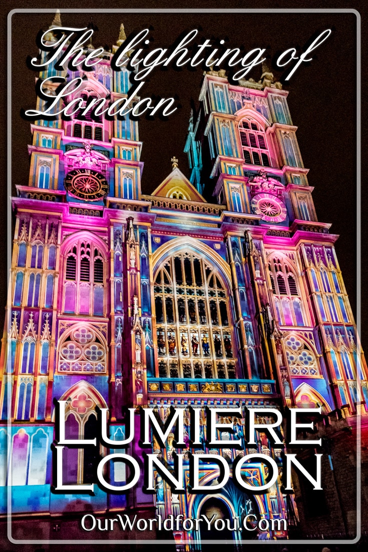 The Lighting of London - Lumiere London