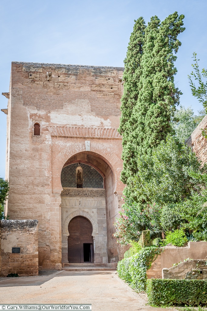 An arch within an arch, Granada, Spain