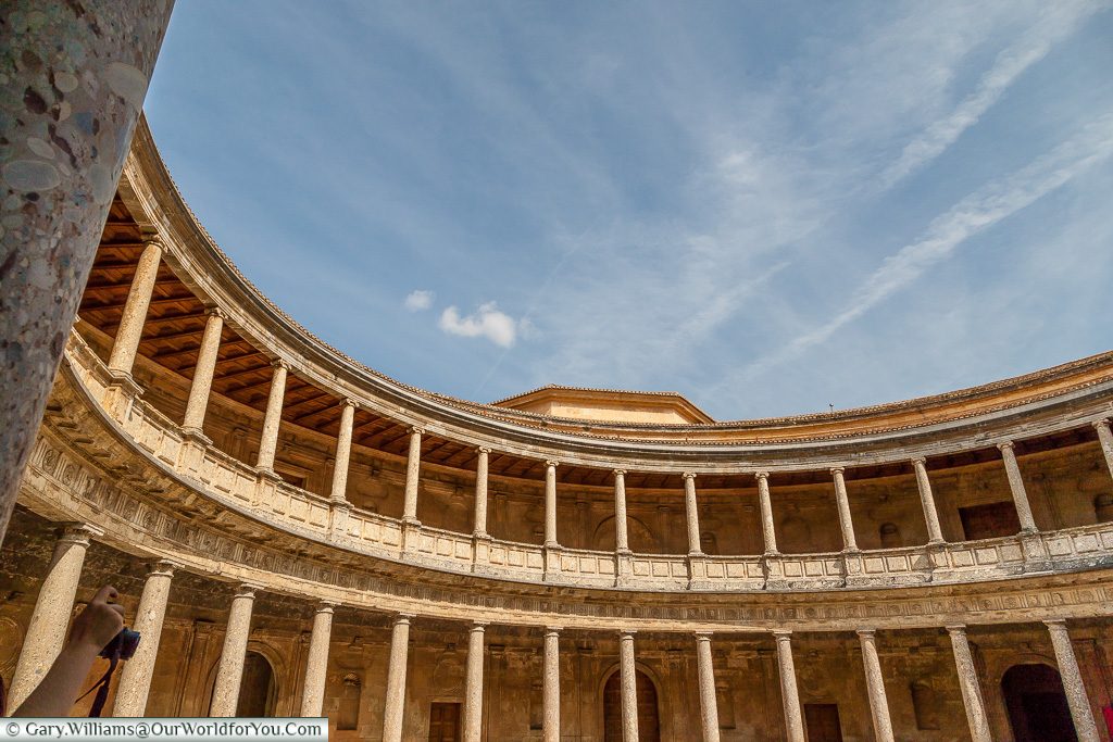 The Palace of Charles V, Granada, Spain