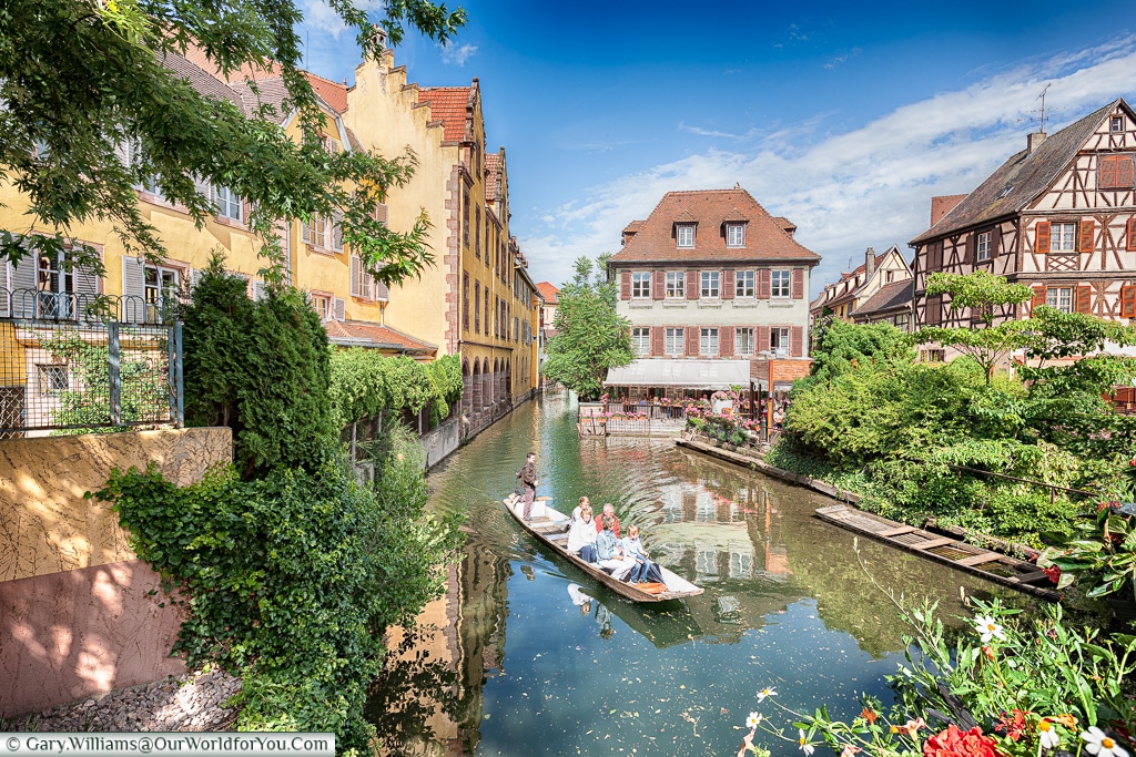 The canals of Colmar, France